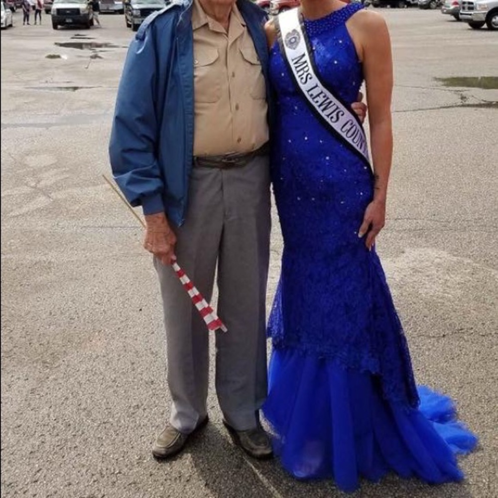 Sheri Hill Inspired Mermaid Prom/Pageant Gown